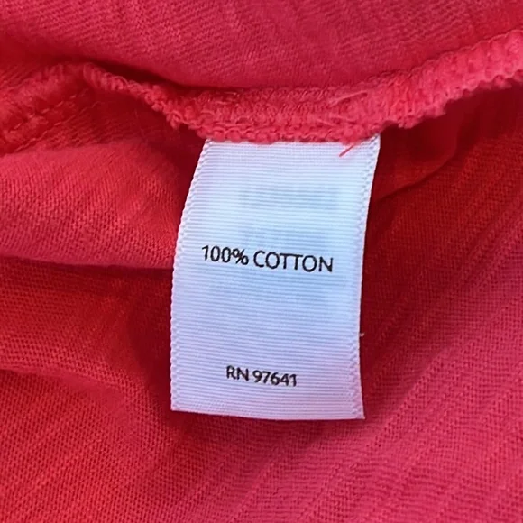 J Jill Pink Lightweight Cotton Knee-Length Skirt Size M - Picture 6 of 6